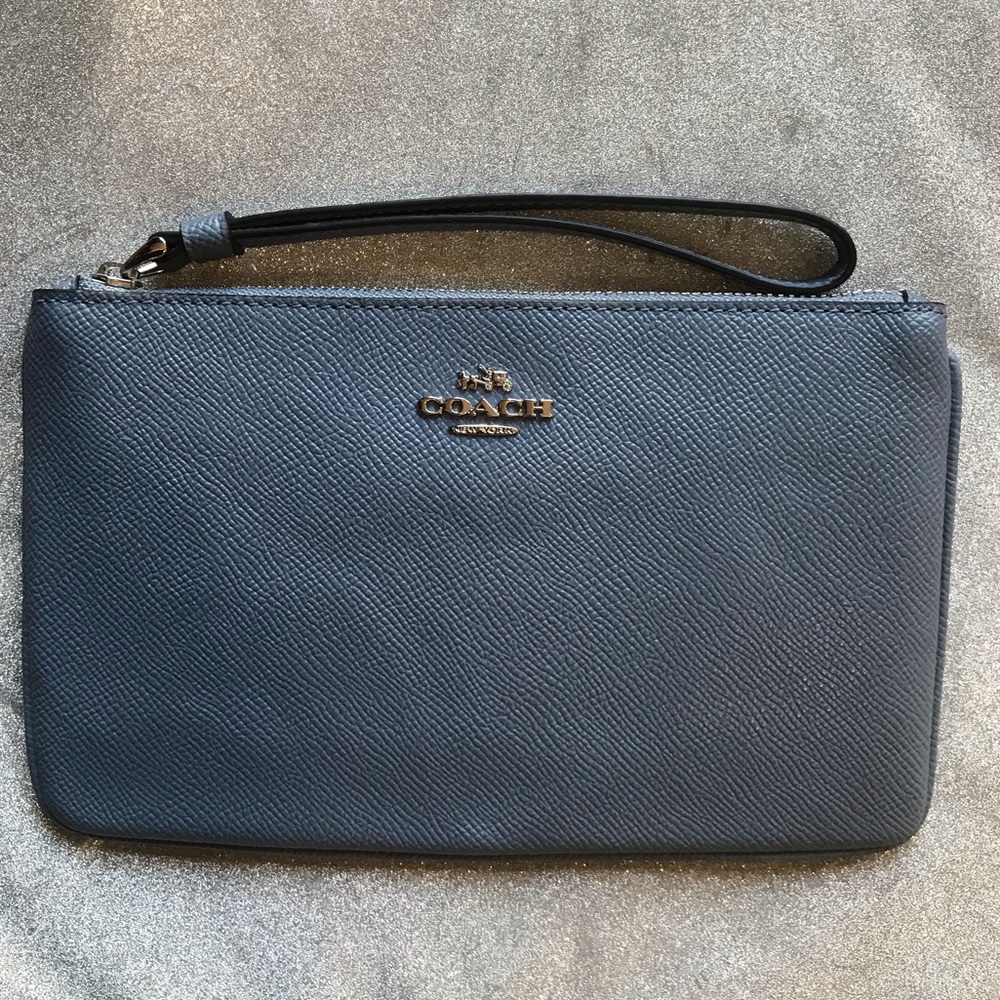 NWT Authentic Coach Wristlet